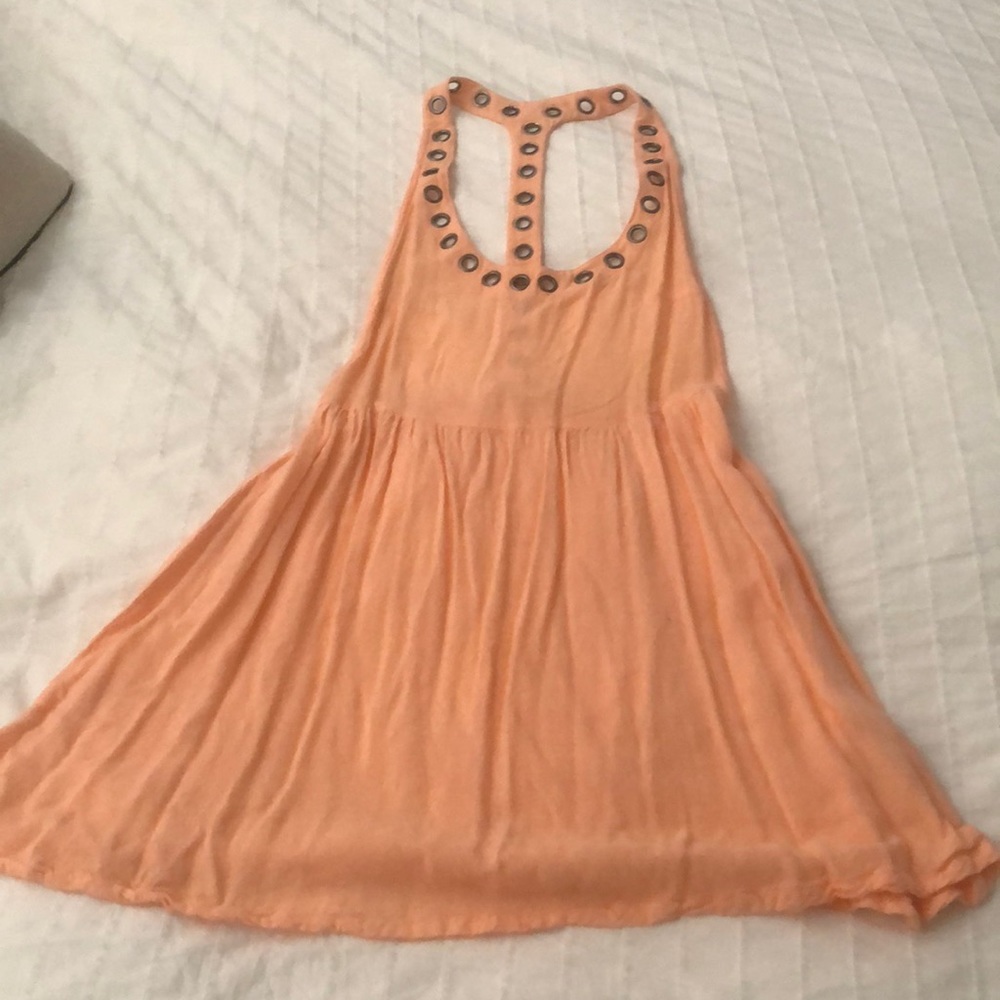 Adorable peach sundress
